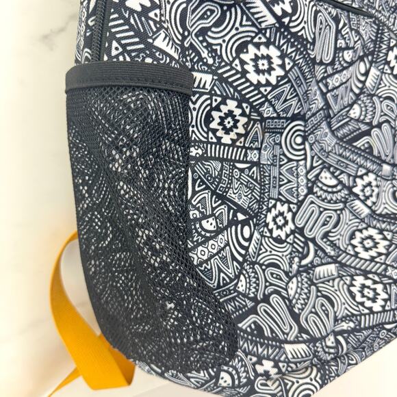 Kavu Packwood Backpack School Academic Travel Doodle Ribbon Blue - Picture 4 of 9